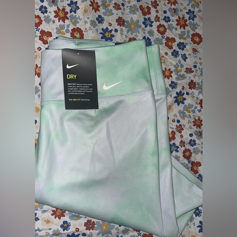 Marble Nike biker shorts